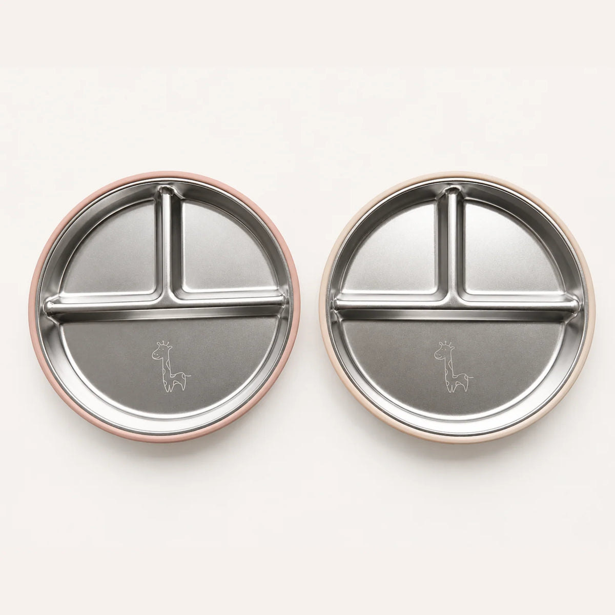 Little Eaters Divided Plates 2 Pack