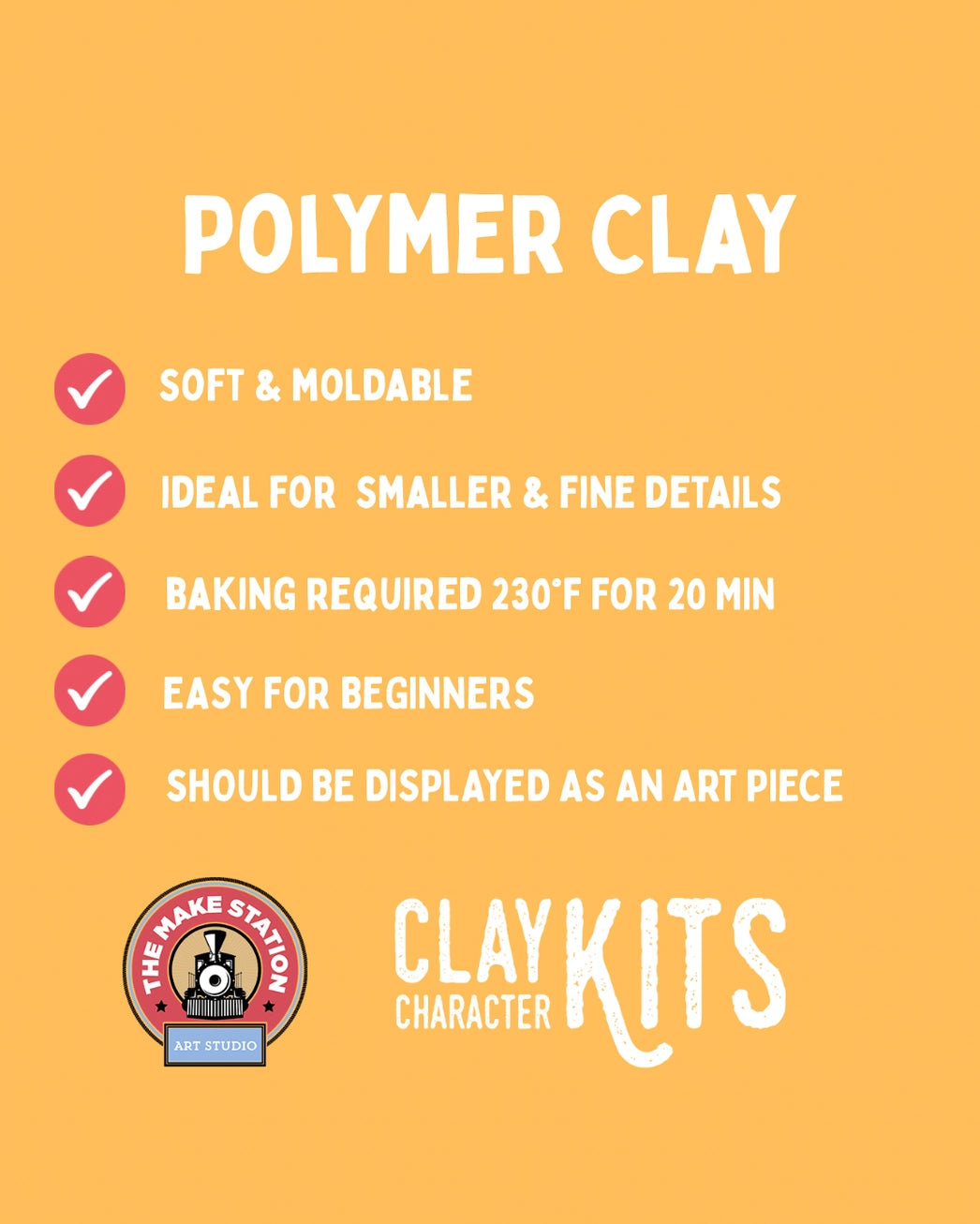 Buzz the Bunny DIY Polymer Clay Kit