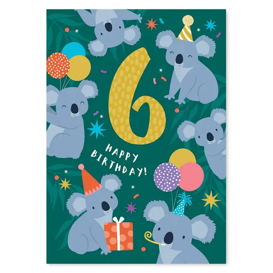 6th Birthday - Koalas