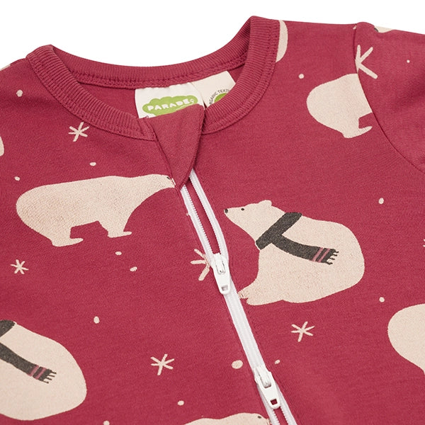 Parade Organic Cotton Footless Sleeper - Polar Bears