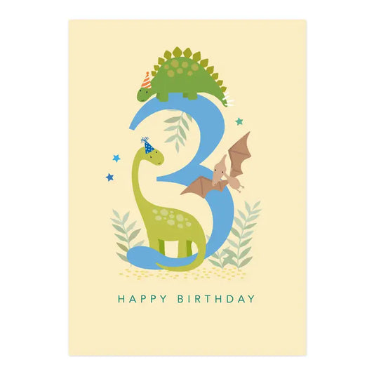 3rd Birthday - Dinosaur