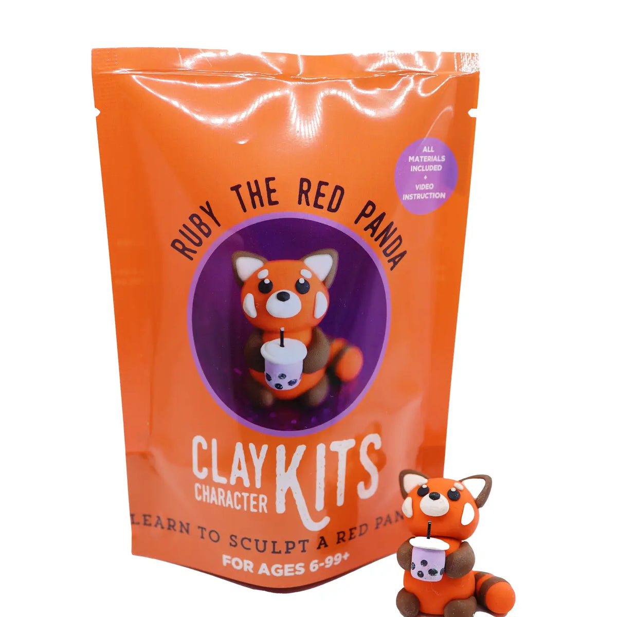 Red Panda Clay Kit