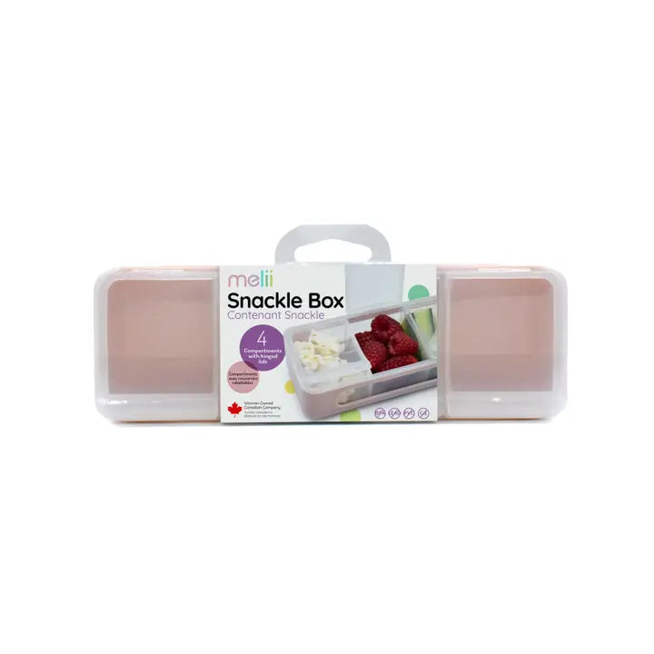 4 Compartment Snackle - Pink
