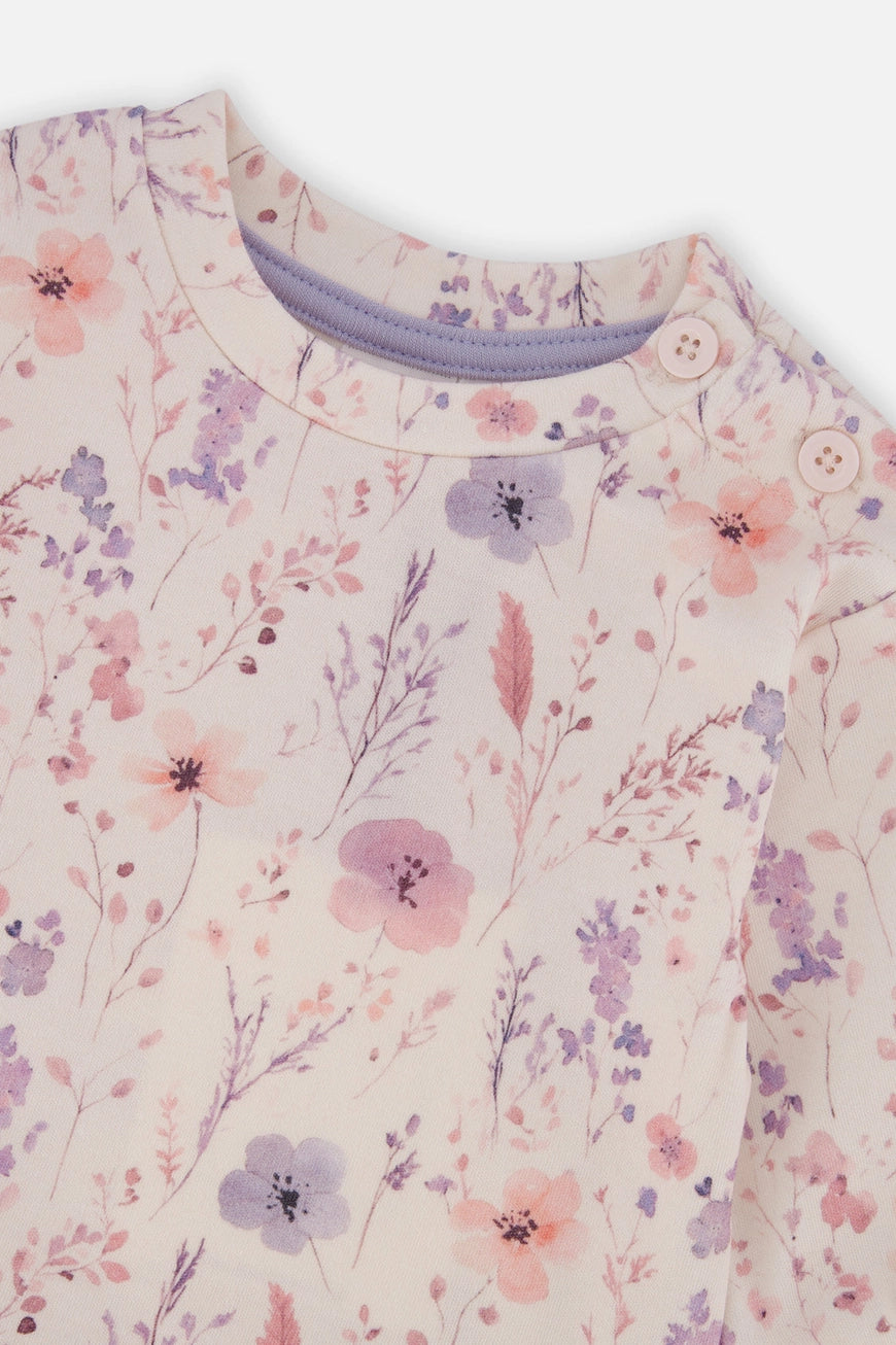 Deux par Deux Baby Set - Watercolor Floral