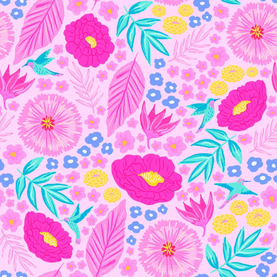 Honeysuckle Swim Rashguard Shirt - Hibis-Kissed