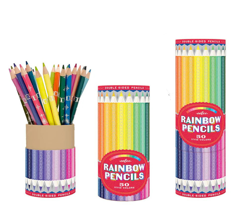 eeBoo Rainbow Pencils