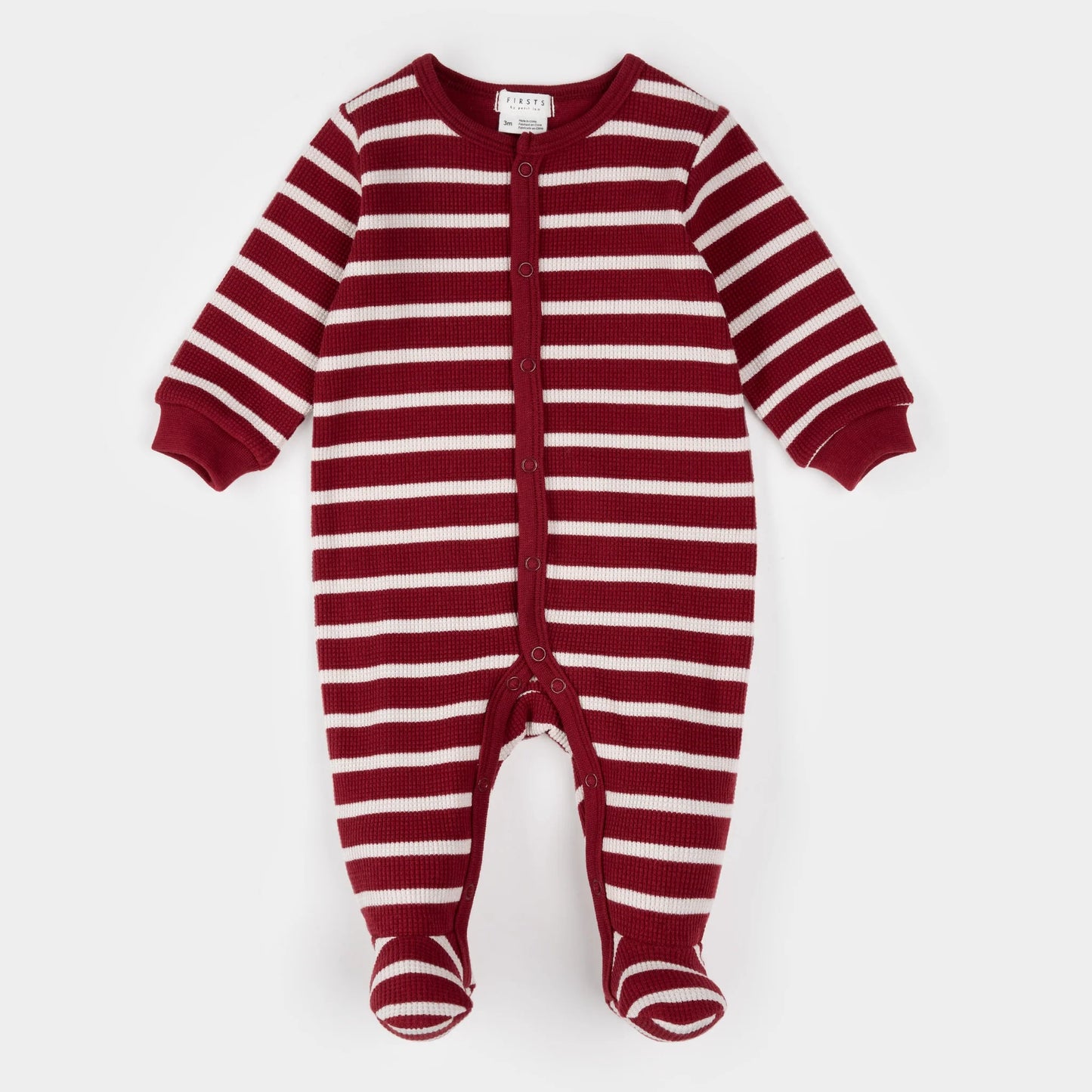 Scarlet Red Striped Thermal Sleeper