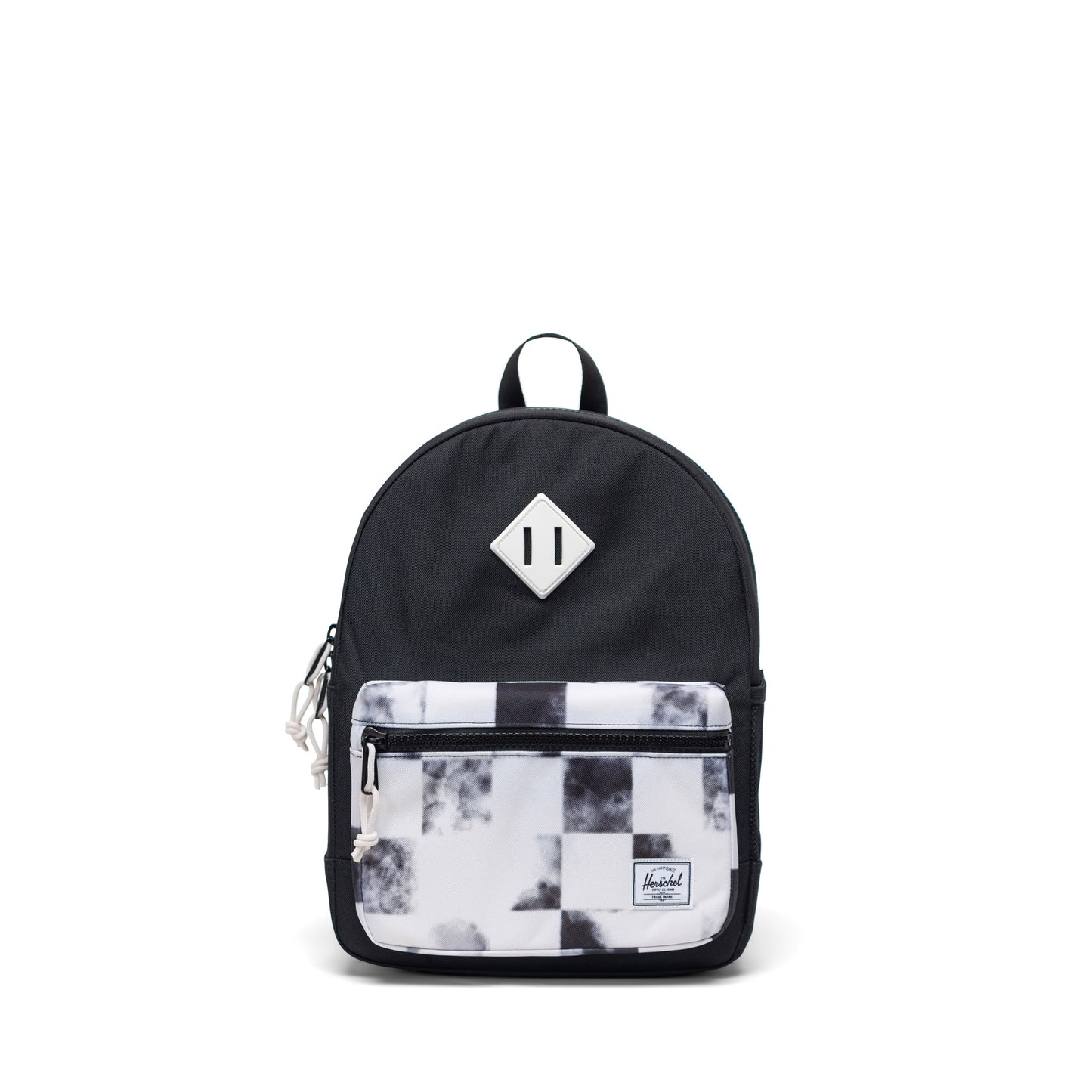 Herschel Heritage - Black Distressed Check