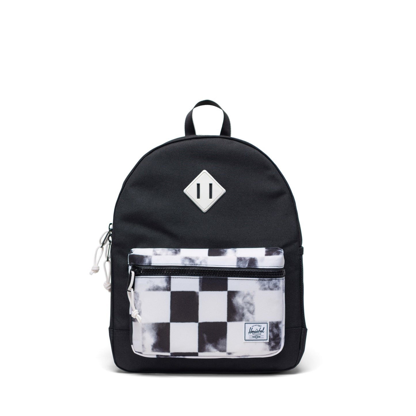 Herschel Heritage - Black Distressed Check