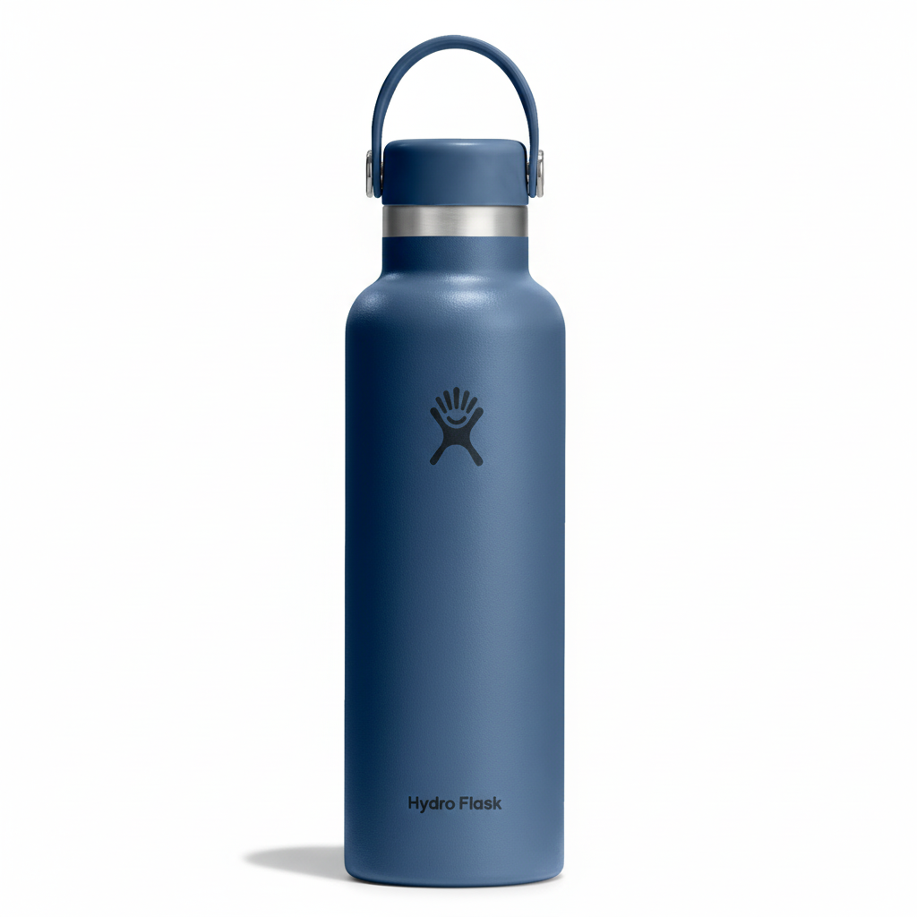 Hydroflask 21 oz Standard Mouth - Harbour Blue