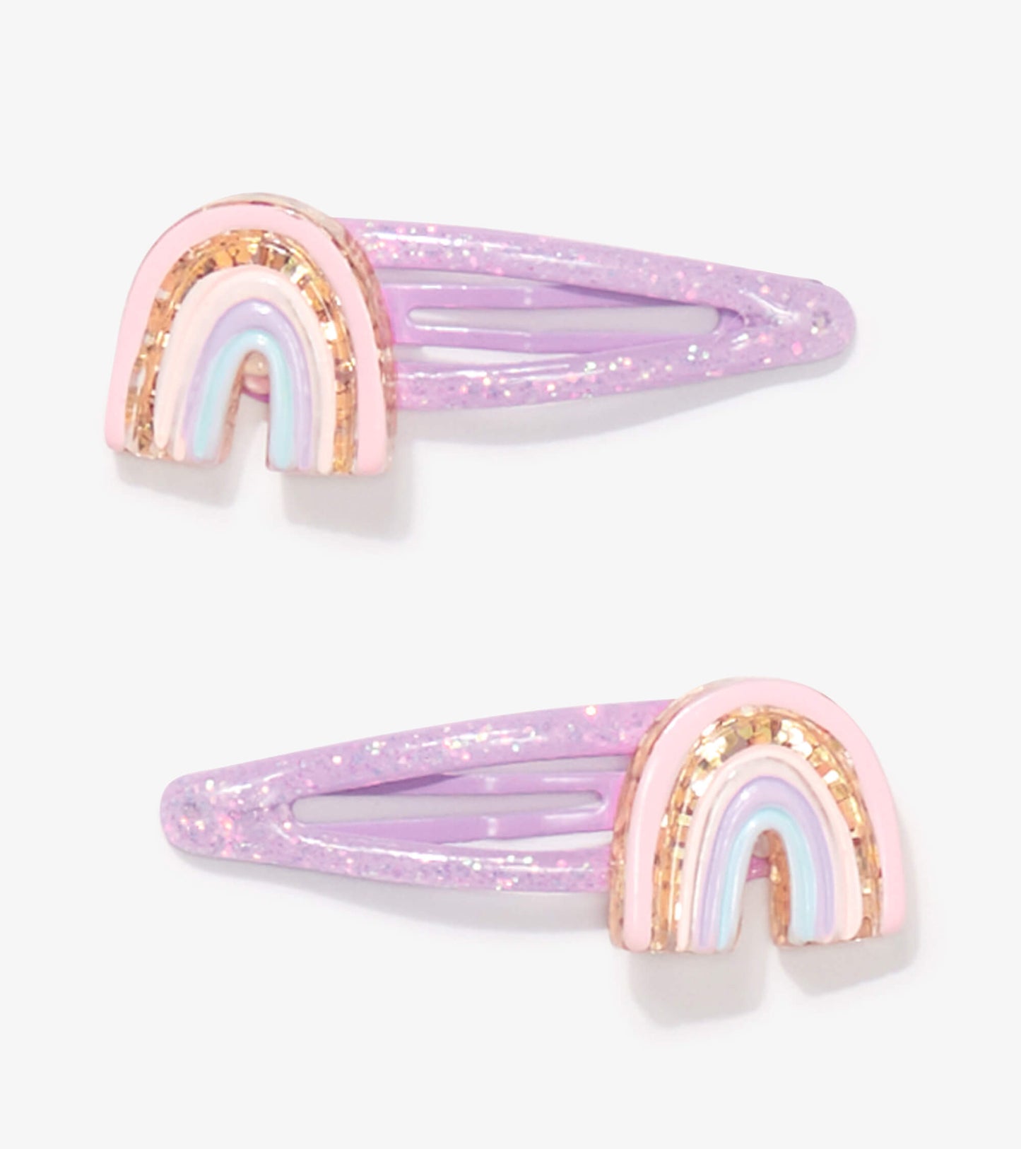 Hatley Hair Clips - Sparkle Rainbow