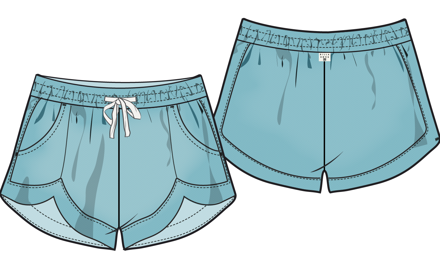 Billabong Mad for You Shorts - Ocean
