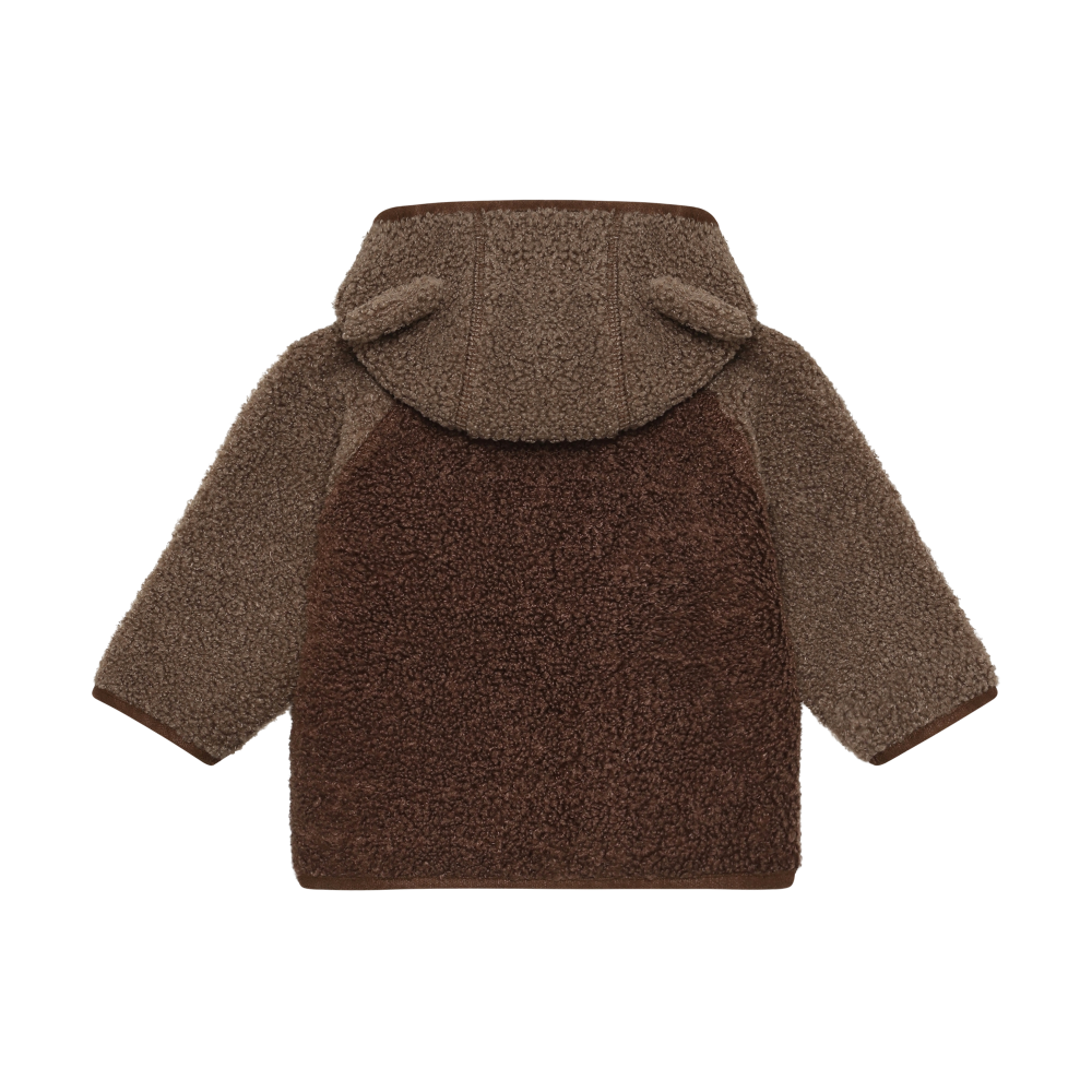 EnFant Baby Teddy Jacket - Chestnut