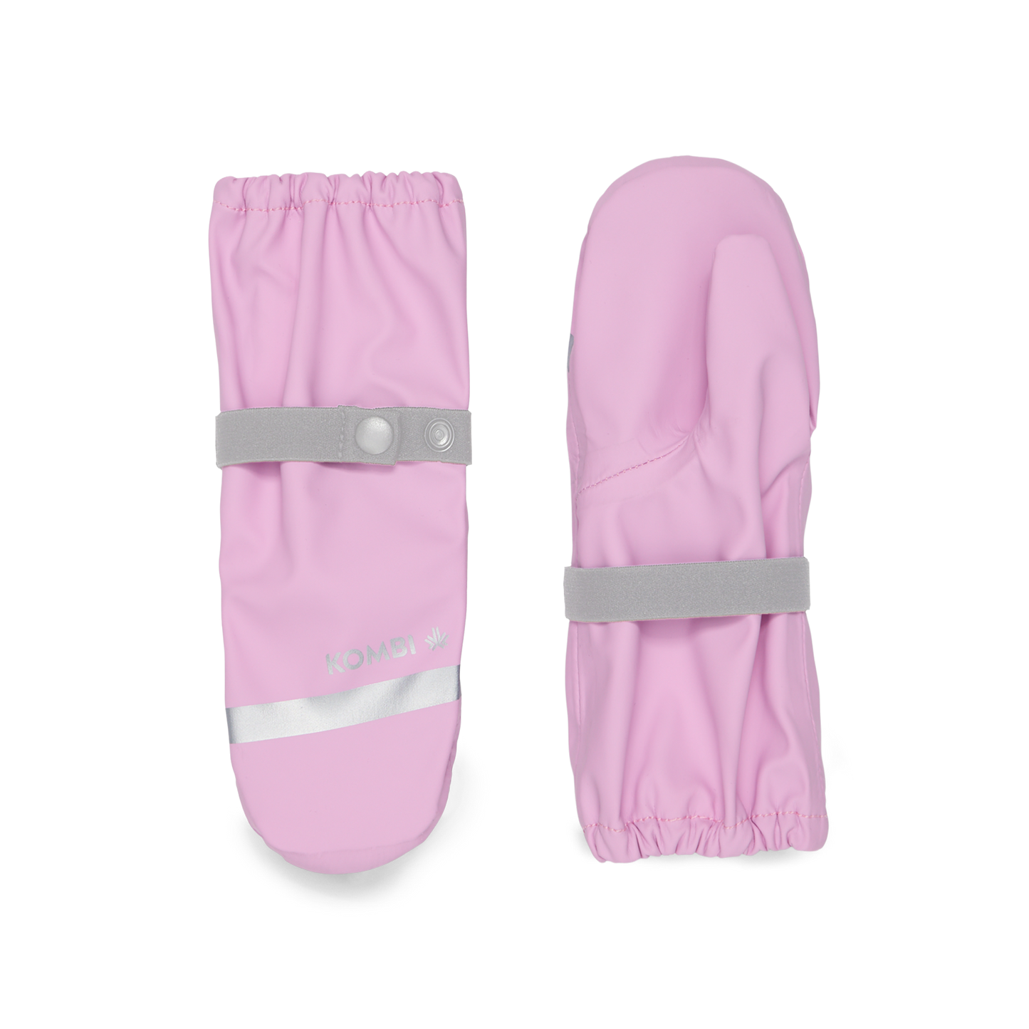 Kombi Kids Drip Rain Mitts - Orchid Petal
