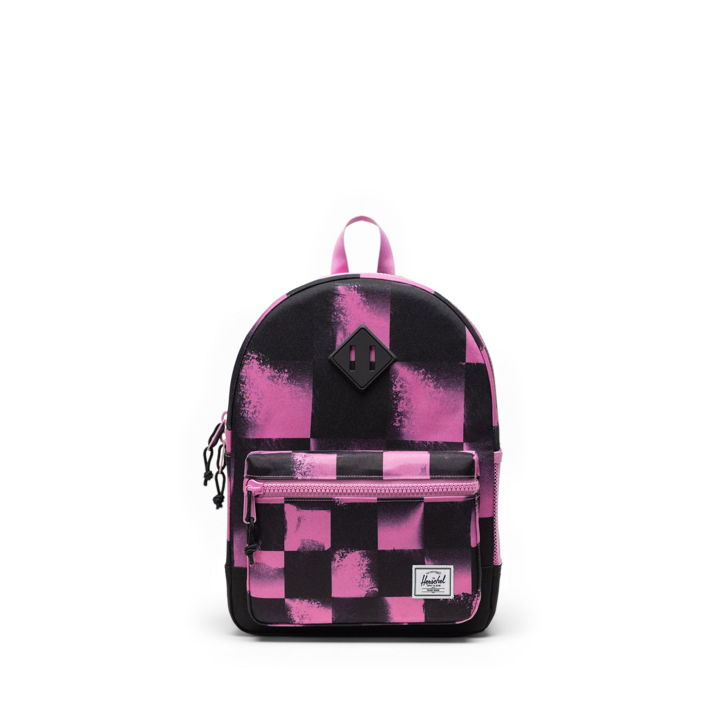 Heritage Backpack - Opera Mauve Stencil Checker (Final Sale)