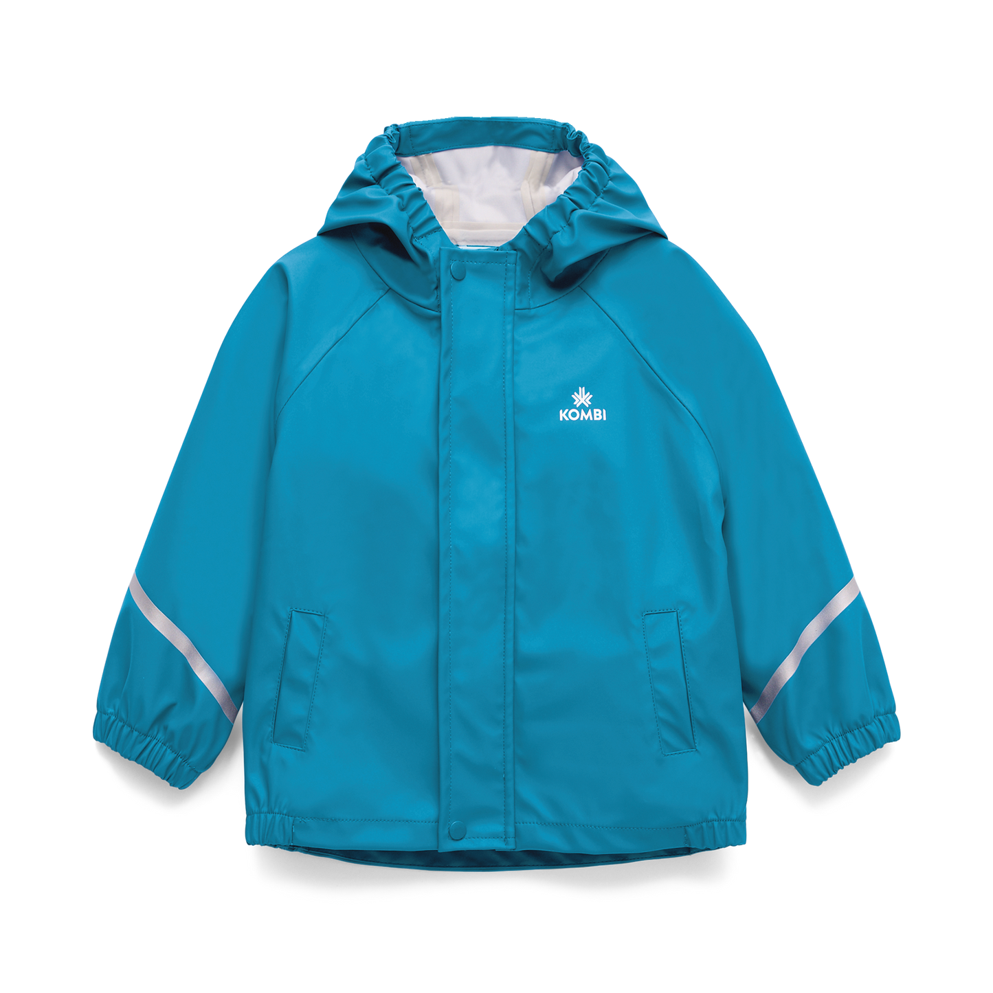 Kombi Kids Torrential Rain Jacket - Cyan Blue