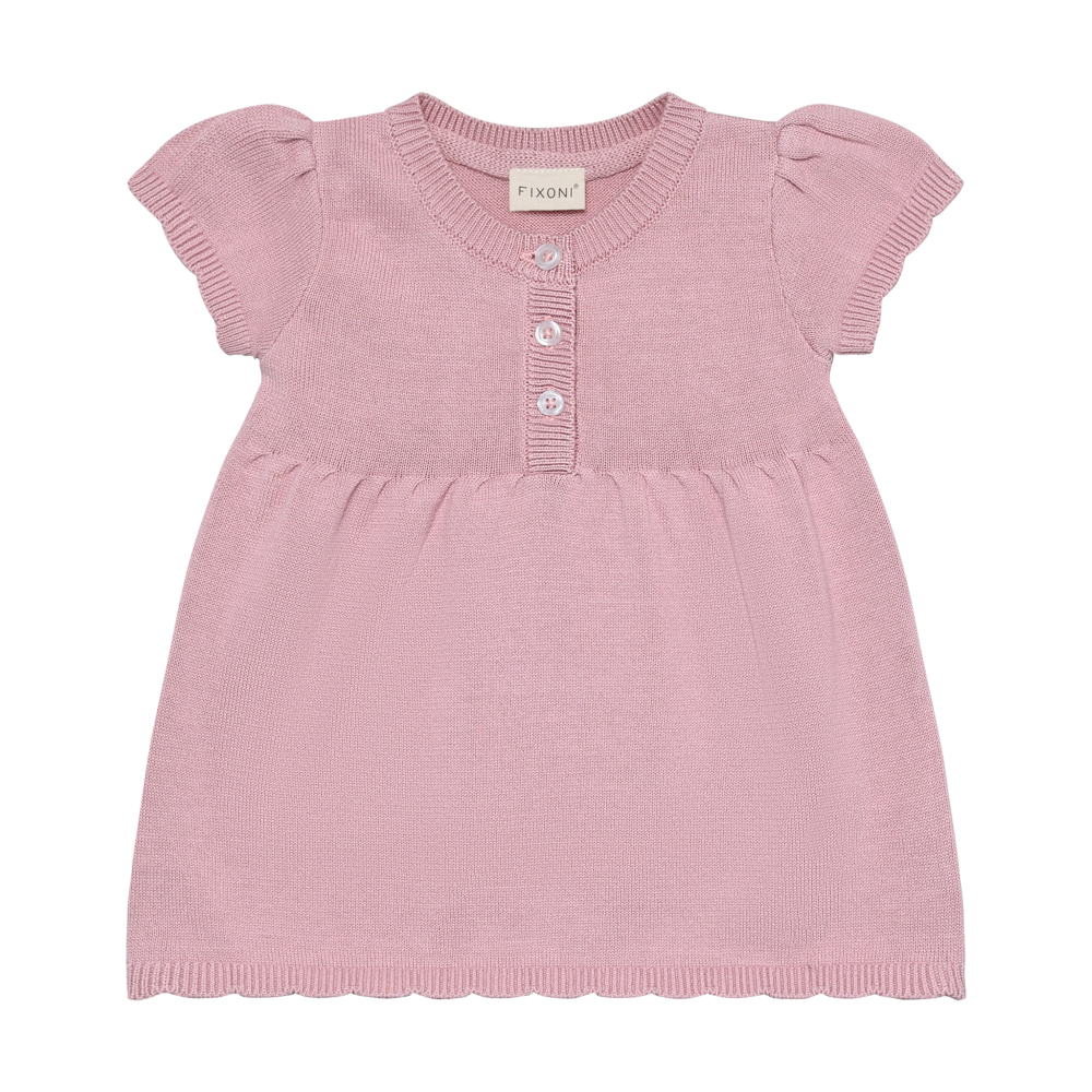 Fixoni Baby Dress - Bleached Mauve