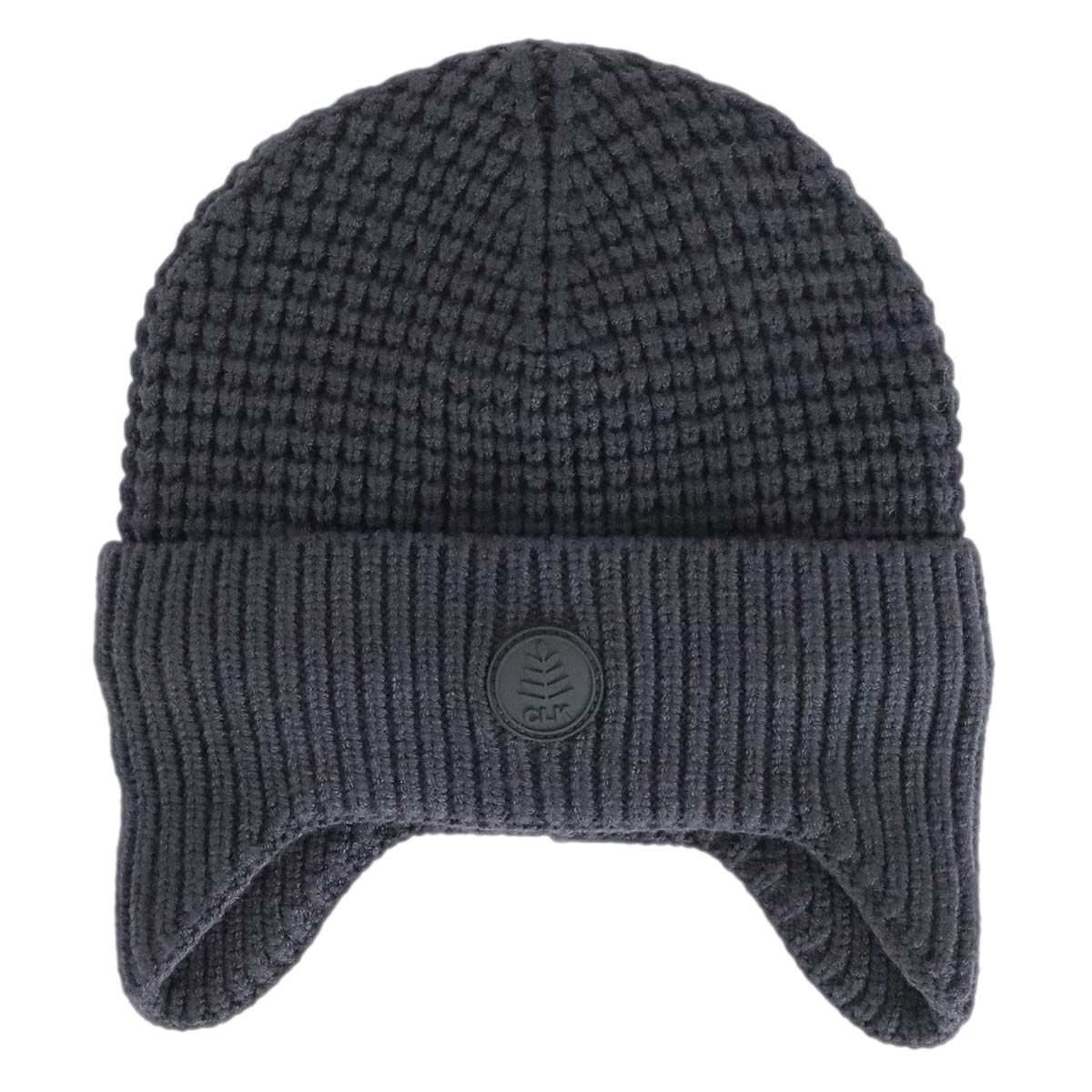 Calikids Knit Windproof Hat - Black Ink