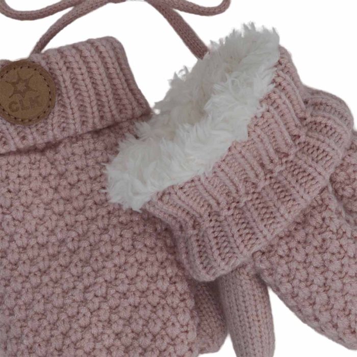 Calikids Soft Touch Knit Mittens - Lotus