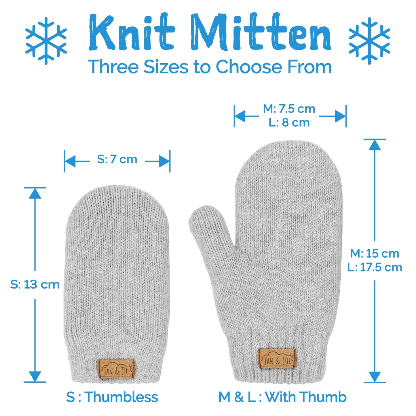 Knit Mittens - Vanilla Cream
