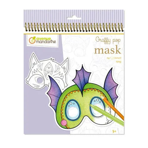 Graffy Pop Mask - Fantastic Animals