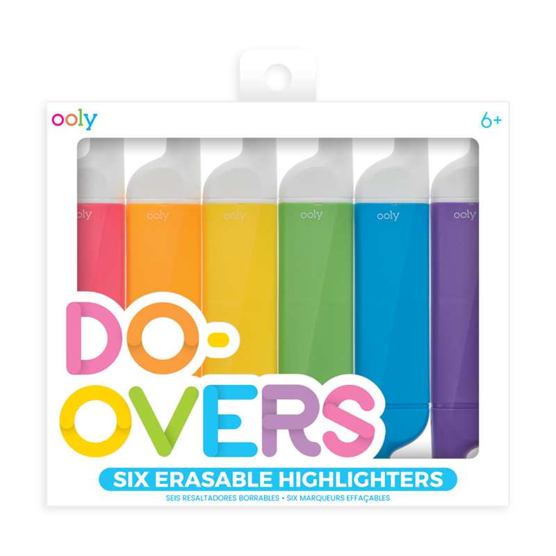 Ooly Do Over Highlighters - Set of 6
