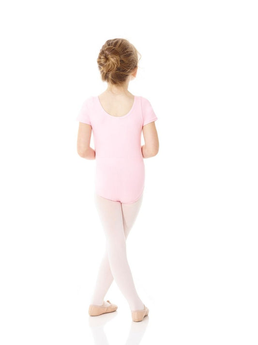 Pink Cotton Classics Short Sleeve Leotard 40035