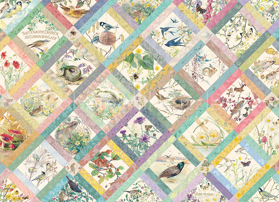 Cobble Hill 1000 Piece - Country Diary Quilt