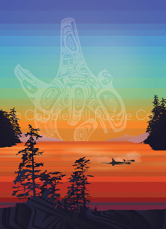 Salish Coast Colours 1000 Piece Puzzle