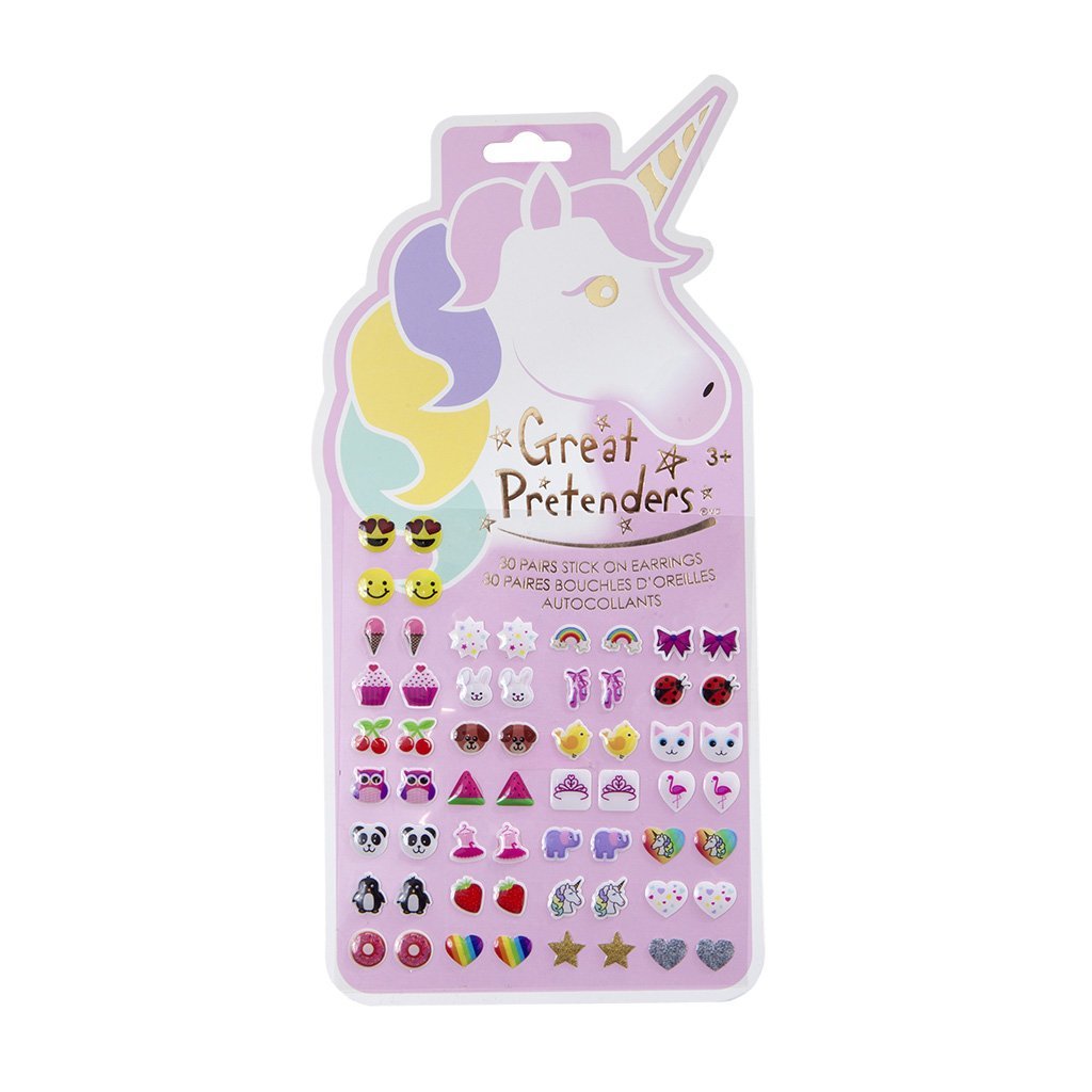 Stick On Earrings - Unicorn
