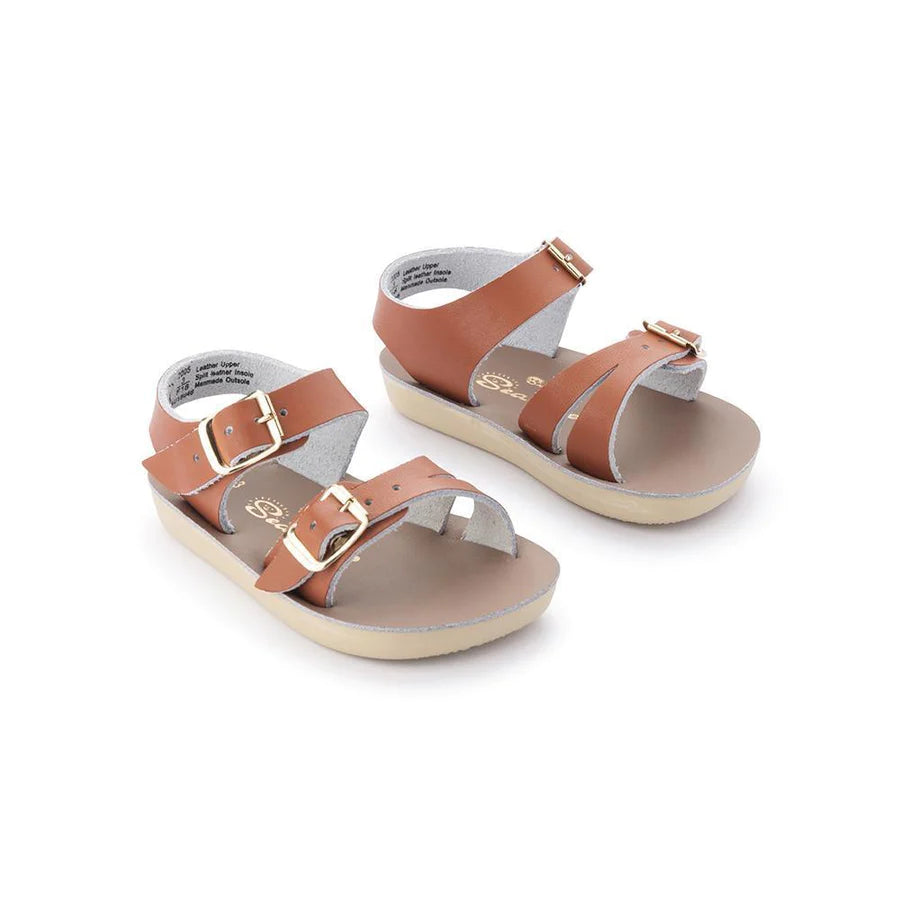 Saltwater Sea Wees Sandals Tan Not for Long Boutique