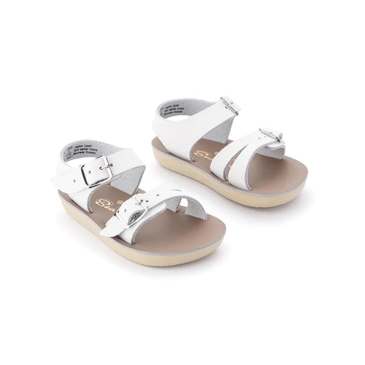 Saltwater Sea Wees Sandals - White (Final Sale)