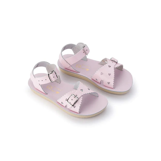 Saltwater Sweetheart Sandals - Pink