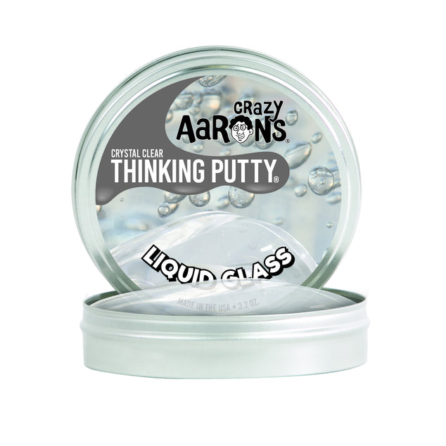 Crazy Aaron's Thinking Putty 4” - Liquid Glass