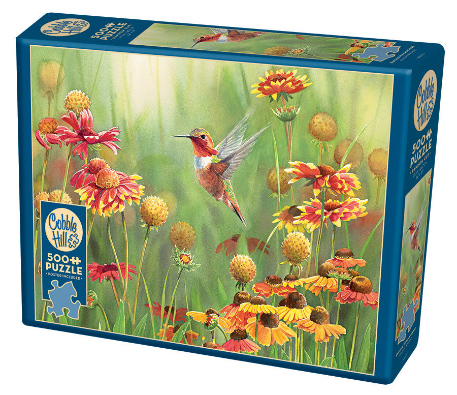 Rufous Hummingbird 500 Piece Puzzle