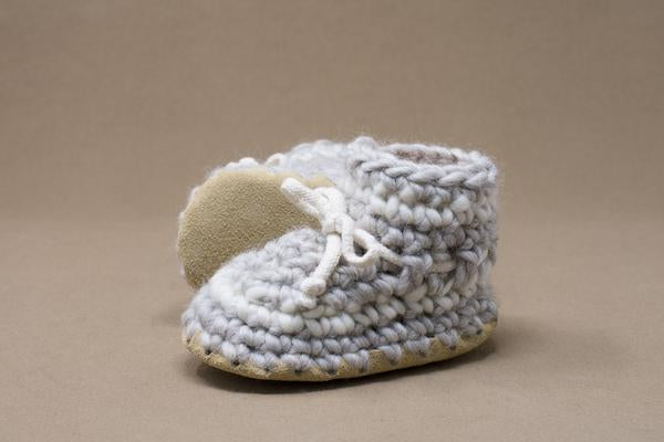 Padraig Slippers - Grey Stripe