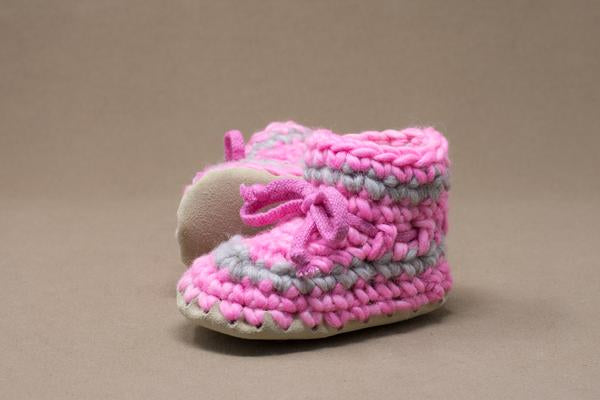 Padraig Slippers - Pink Stripe