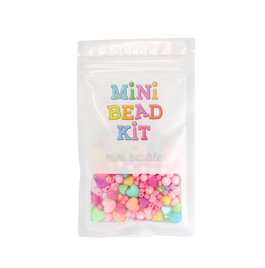 Mini Bauble - Candy Hearts Bead Kit