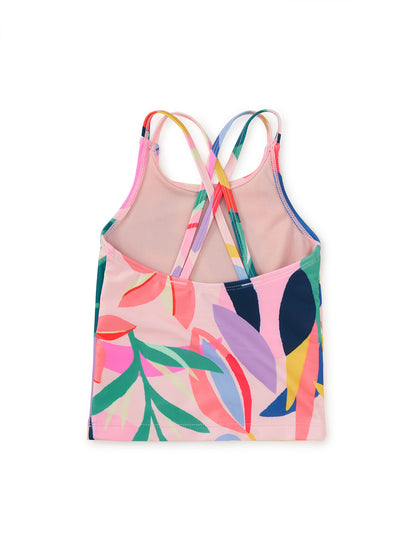 Tea Collection Tankini Top - Parakeet Tropicalia