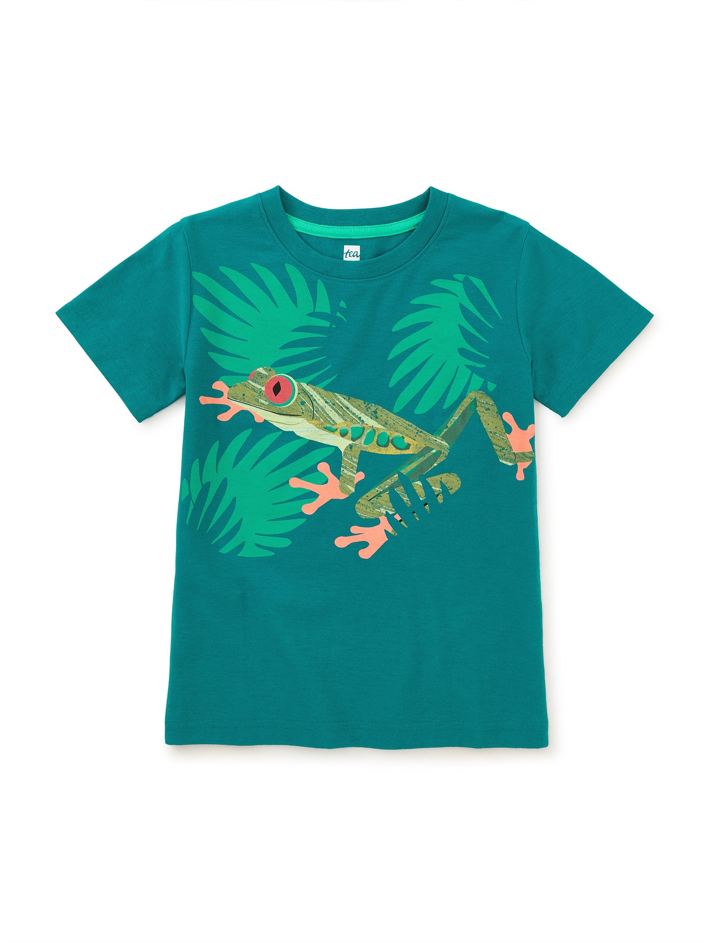 Tea Collection Graphic Tee size 12-18m  - Tree Frog (Final Sale)