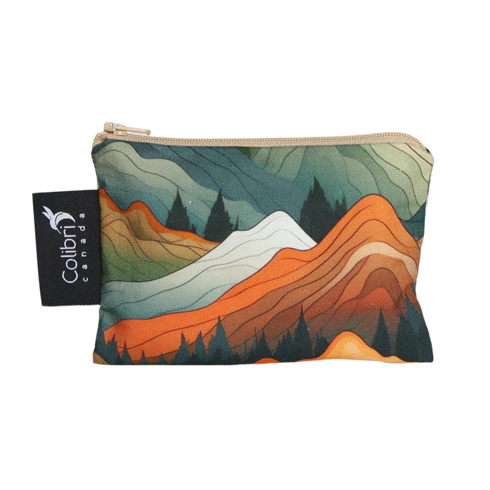 Colibri Reusable Snack Bag - Mountains