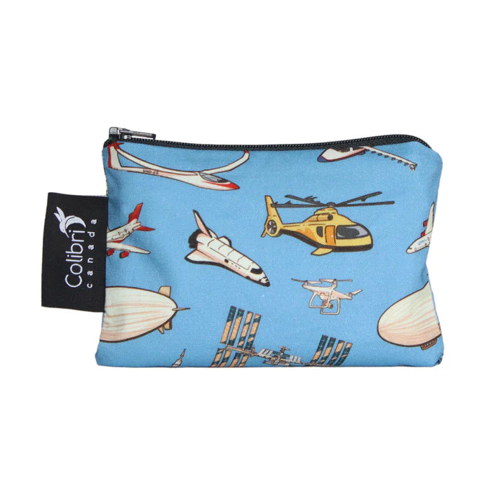 Colibri Reusable Snack Bag - Aviation