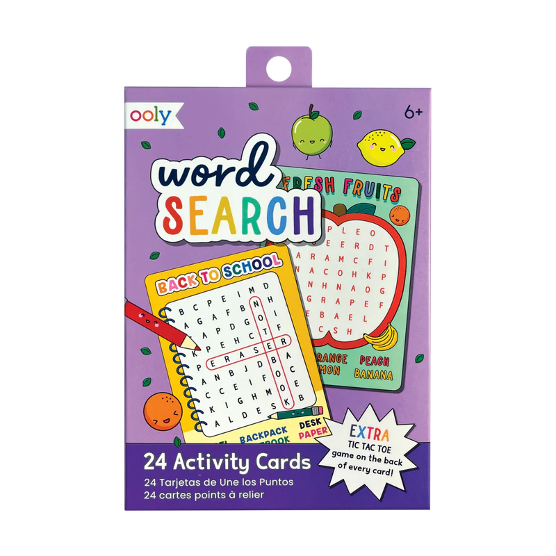 Ooly Word Search Activity Cards