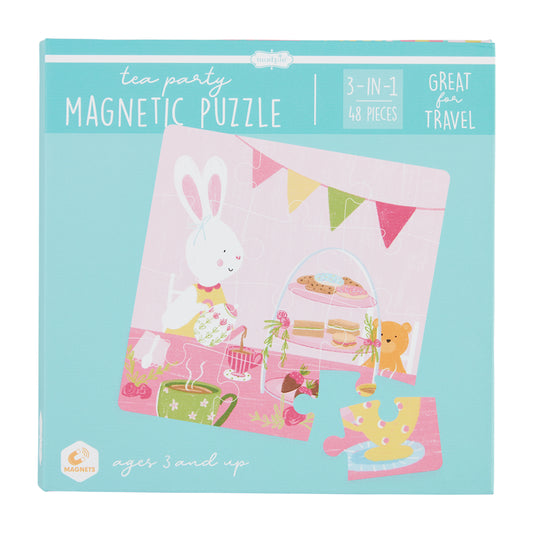 Mud Pie Magnetic Puzzle Book - Tea