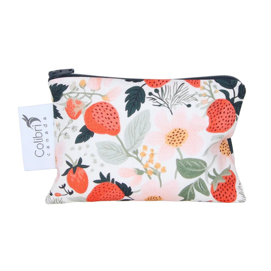 Strawberry Patch Reusable Snack Bag