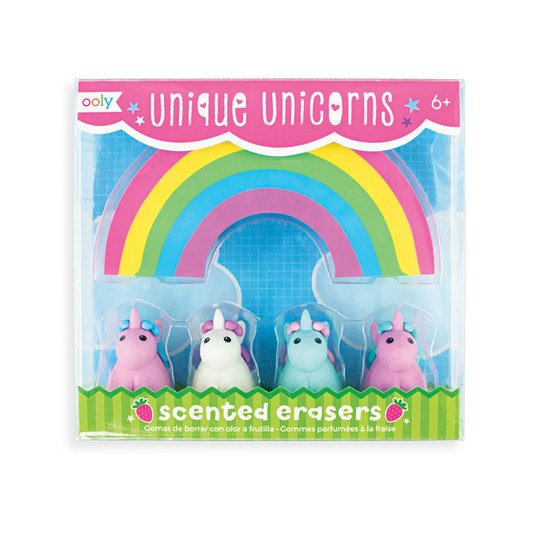 Ooly Unique Unicorns Erasers