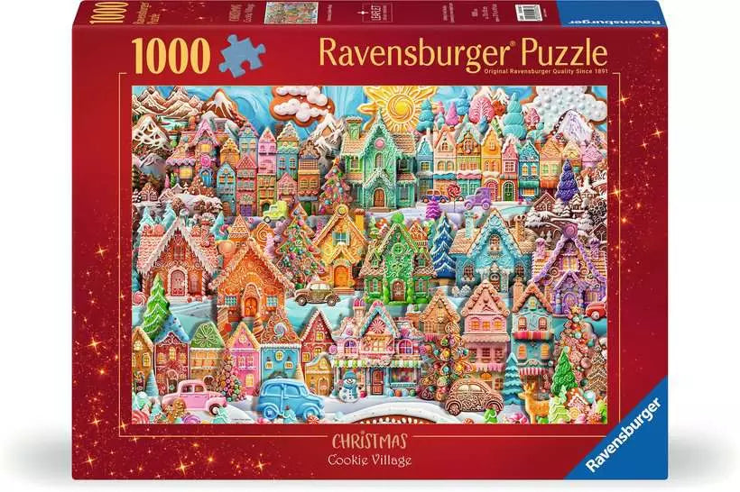 Christmas Cookie Village 1000 Piece