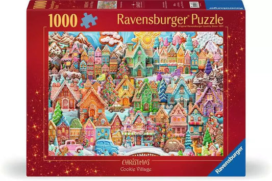 Christmas Cookie Village 1000 Piece