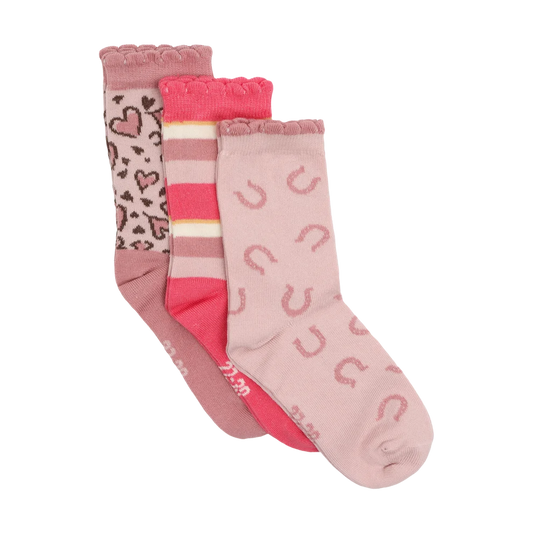 Minymo 2 Pack Socks - Pink Cameo