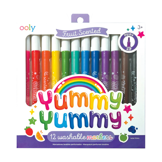 Ooly Yummy Yummy Markers - Set of 12